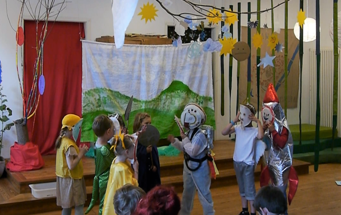 Schulkinder-Abschlussfest 2019 - Theaterstück